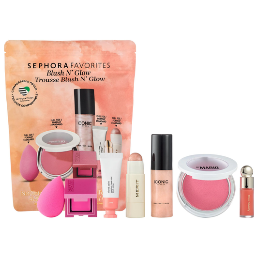 Blush N' Glow Blush Makeup Value Set - Sephora Favorites *PRE ORDER*