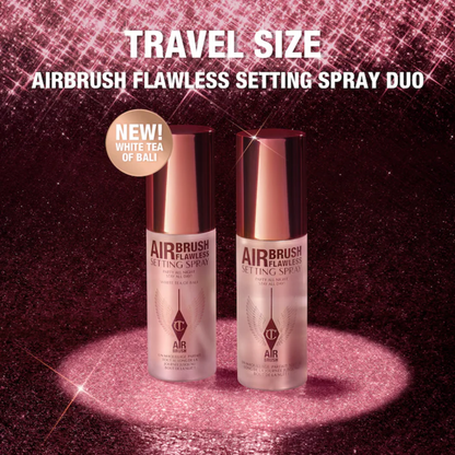 Mini Airbrush Flawless Setting Spray Duo Set - Charlotte Tilbury *PRE ORDER*