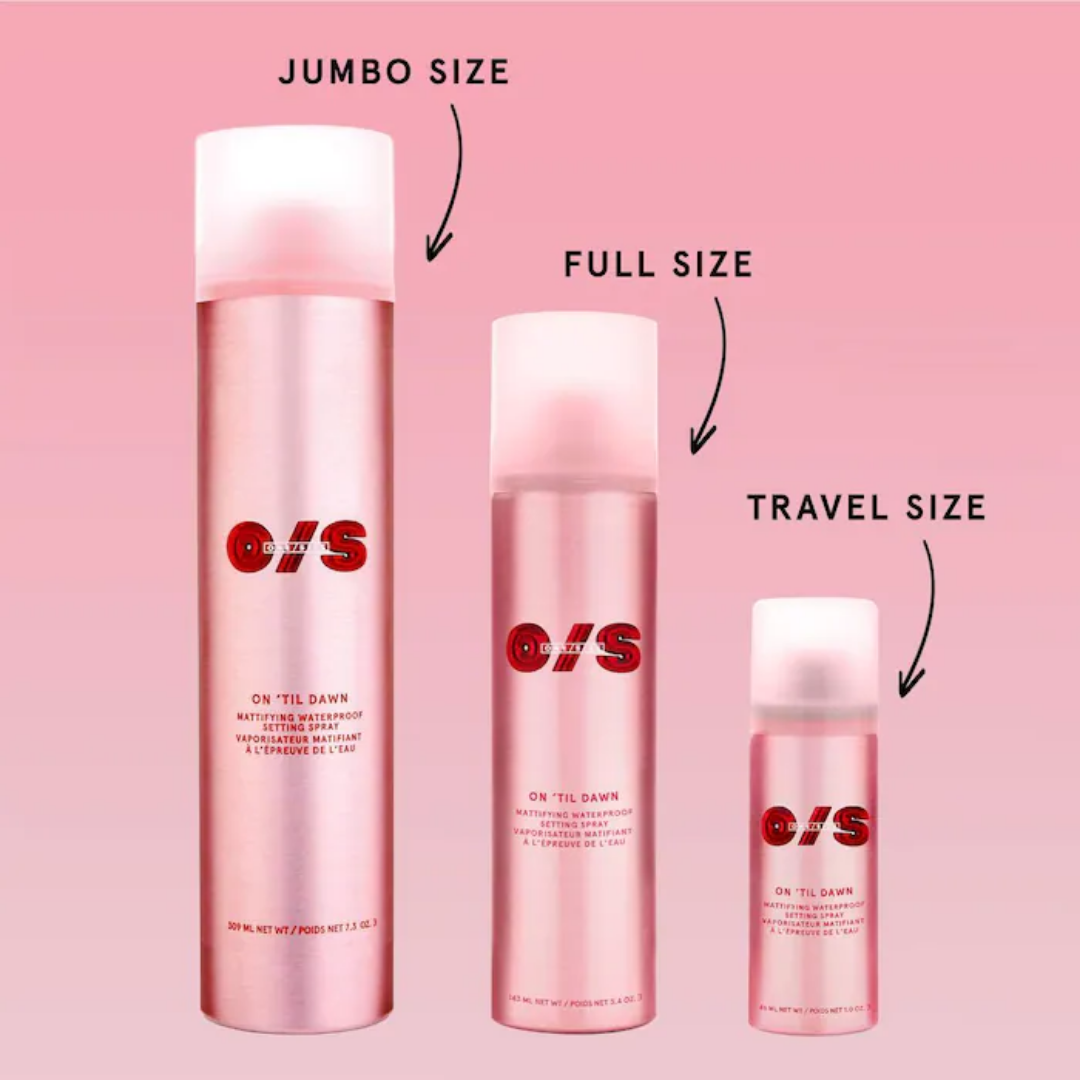 Jumbo On 'Til Dawn Mattifying Waterproof Setting Spray - ONE/SIZE by Patrick Starrr *PRE ORDER*